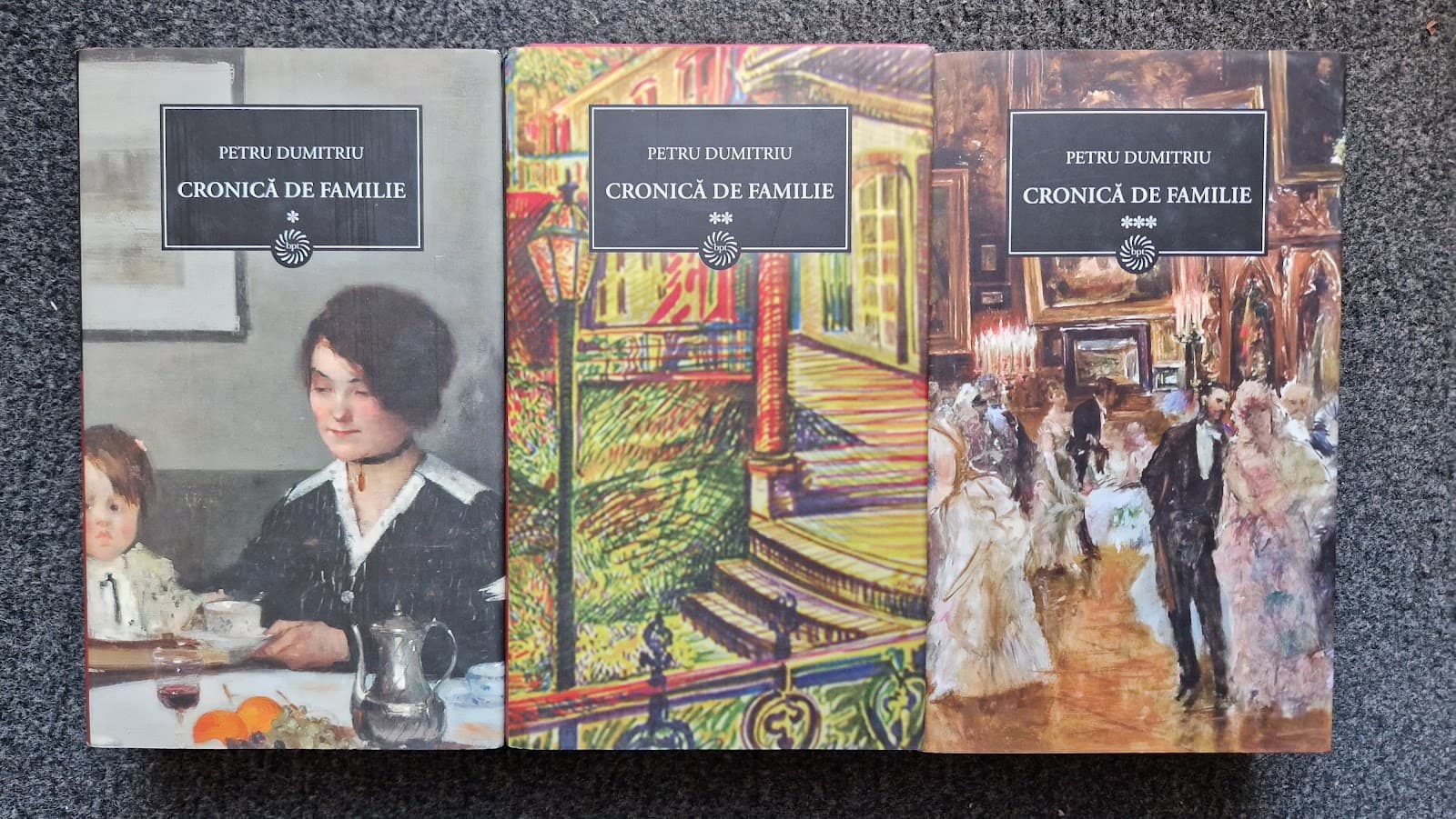 CRONICA DE FAMILIE (3 volume, ed. Jurnalul National)
