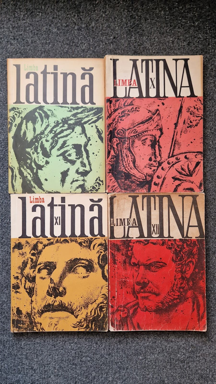 LIMBA LATINA. Manual clasele IX, X, XI, XII (4 vol)