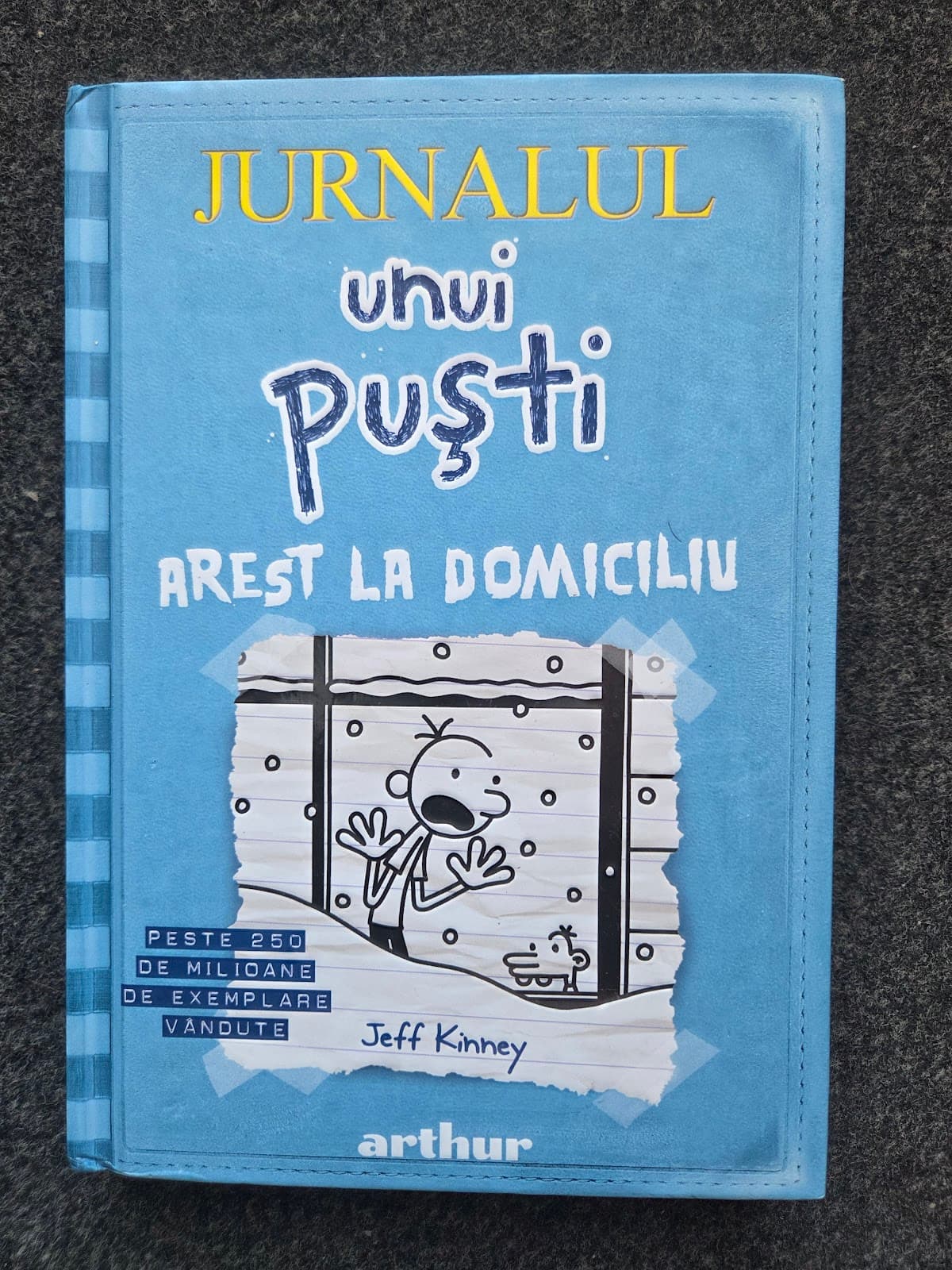JURNALUL UNUI PUSTI. AREST LA DOMICILIU (vol. 6)