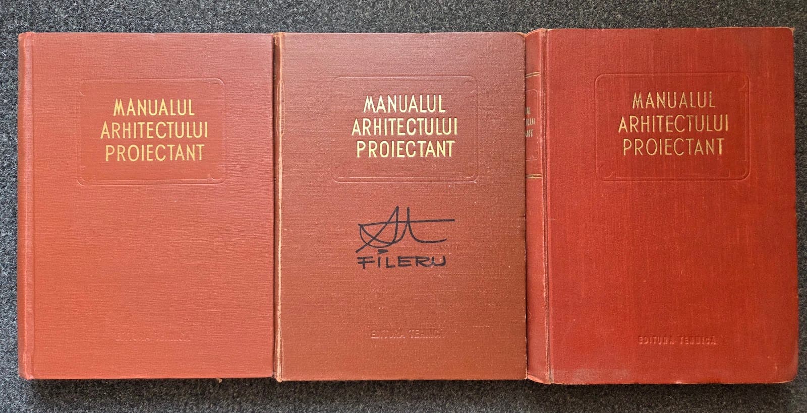 MANUALUL ARHITECTULUI PROIECTANT (3 volume)