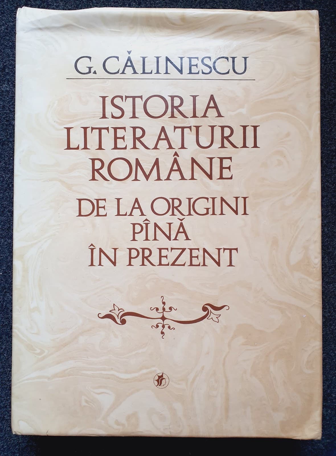 ISTORIA LITERATURII ROMANE DE LA ORIGINI PANA IN PREZENT