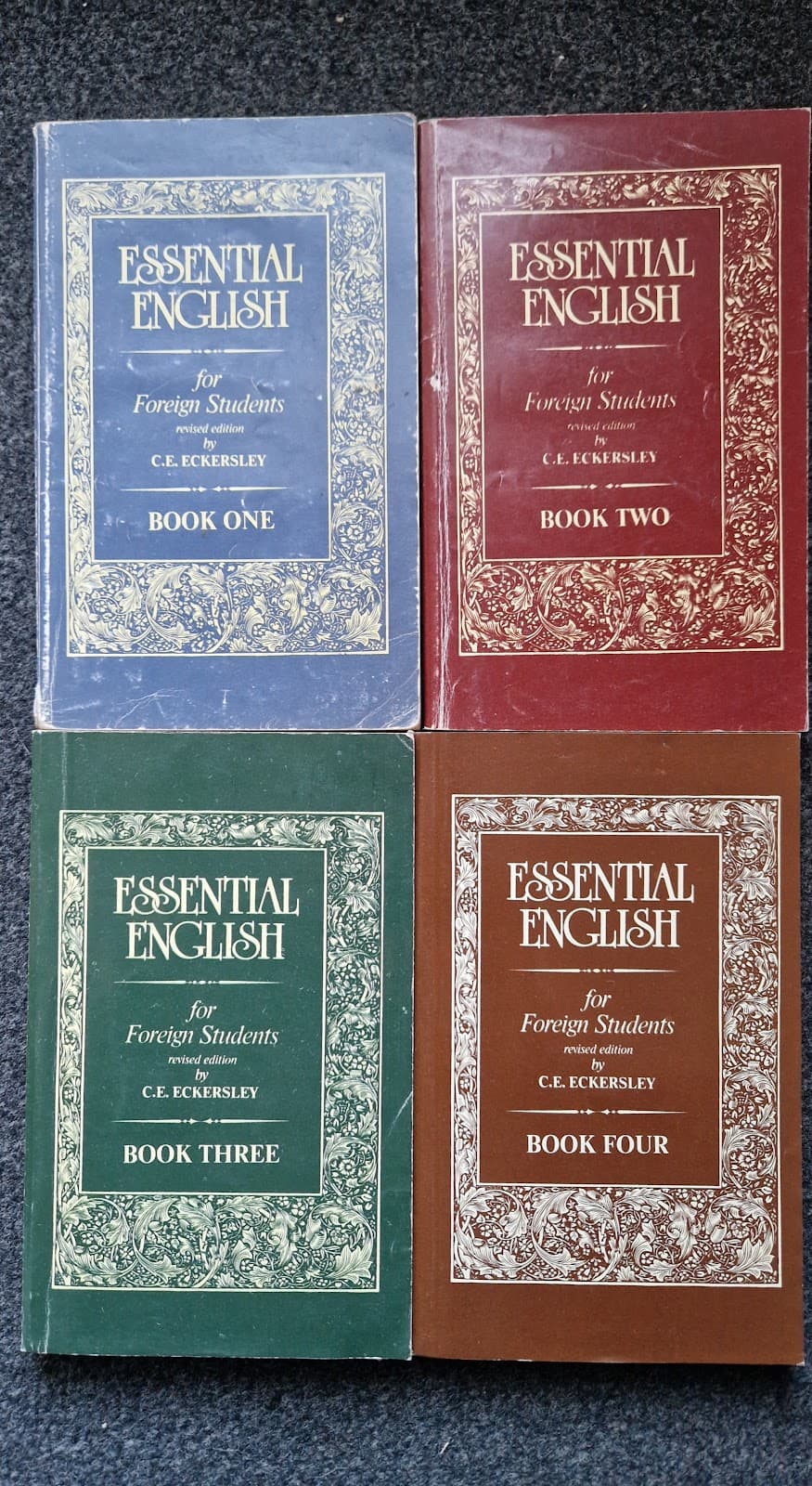 ESSENTIAL ENGLISH FOR FOREIGN STUDENTS (4 volume 1996)