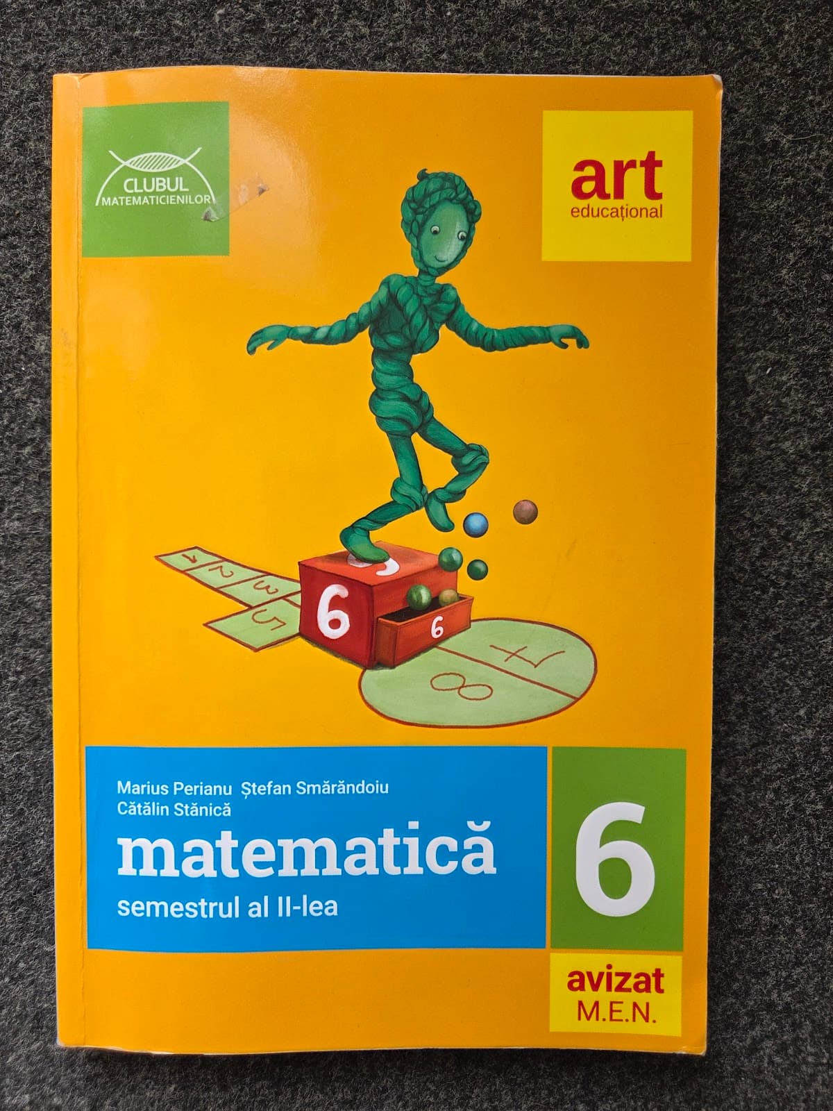 Clubul Matematicienilor. MATEMATICA CLASA A VI-A (Semestrul II)