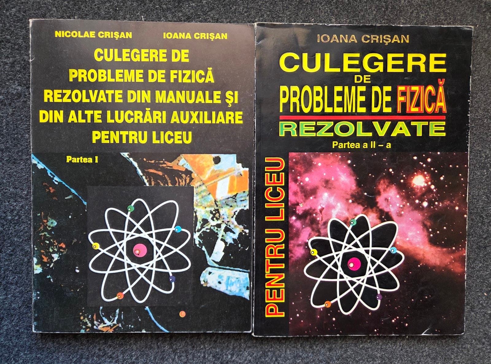 CULEGERE DE PROBLEME DE FIZICA PENTRU LICEU REZOLVATE (2 volume)