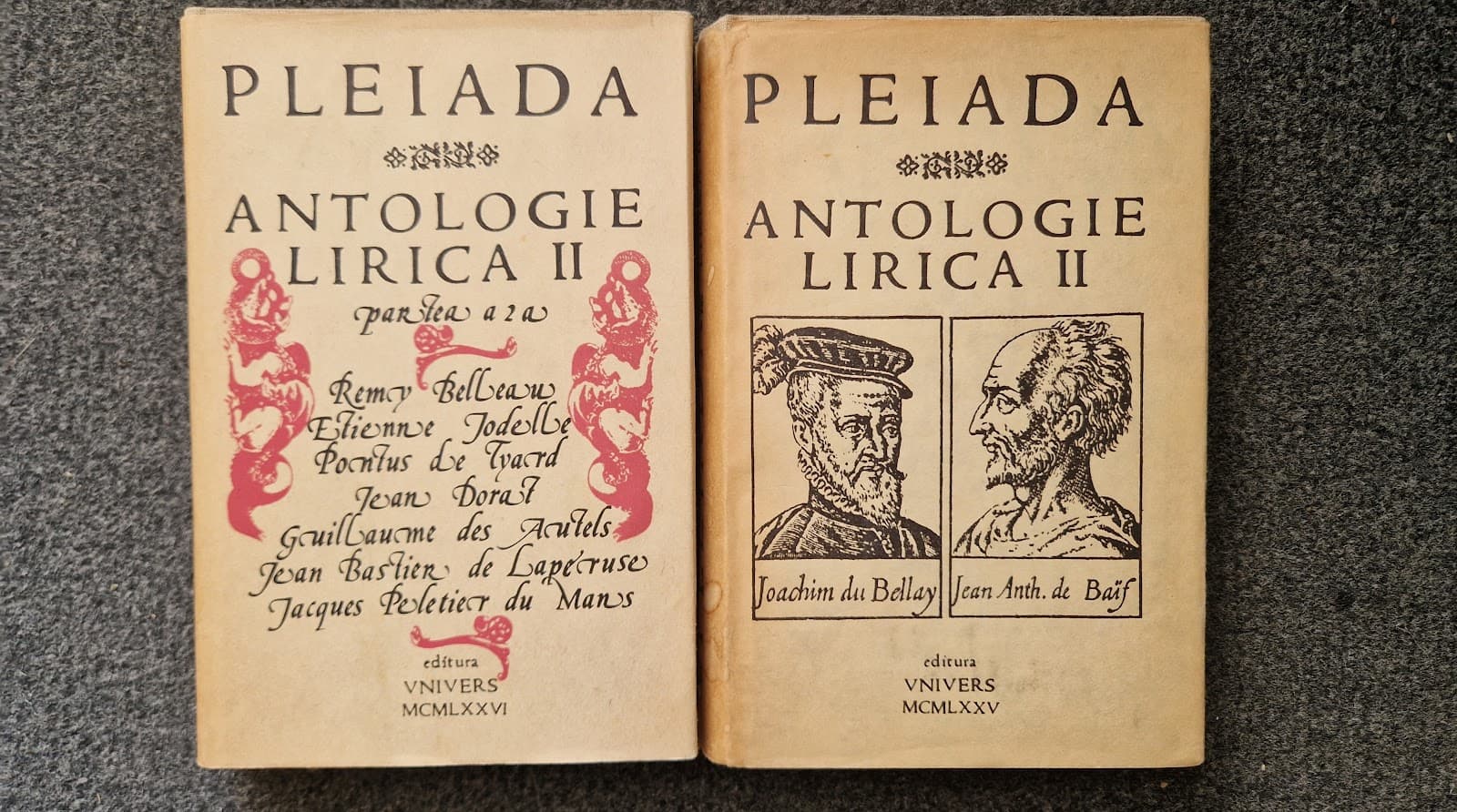 PLEIADA. ANTOLOGIE LIRICA (2 volume)