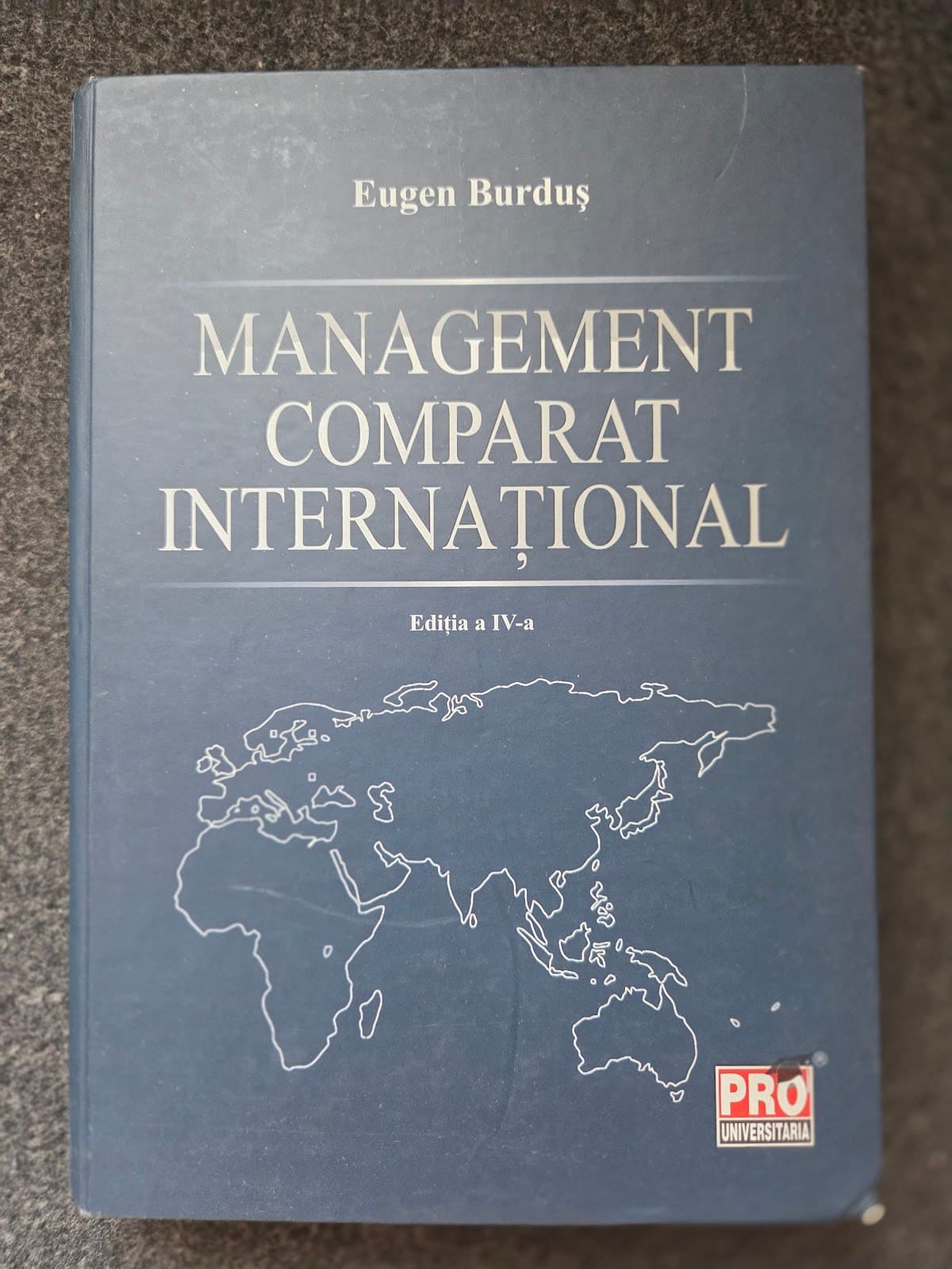 MANAGEMENT COMPARAT INTERNATIONAL