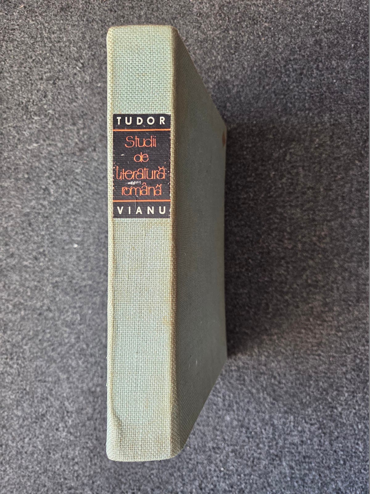 STUDII DE LITERATURA ROMANA