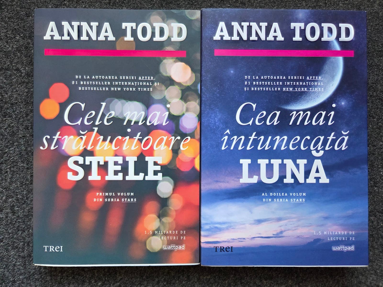 CELE MAI STRALUCITOARE STELE + CEA MAI INTUNECATA LUNA
