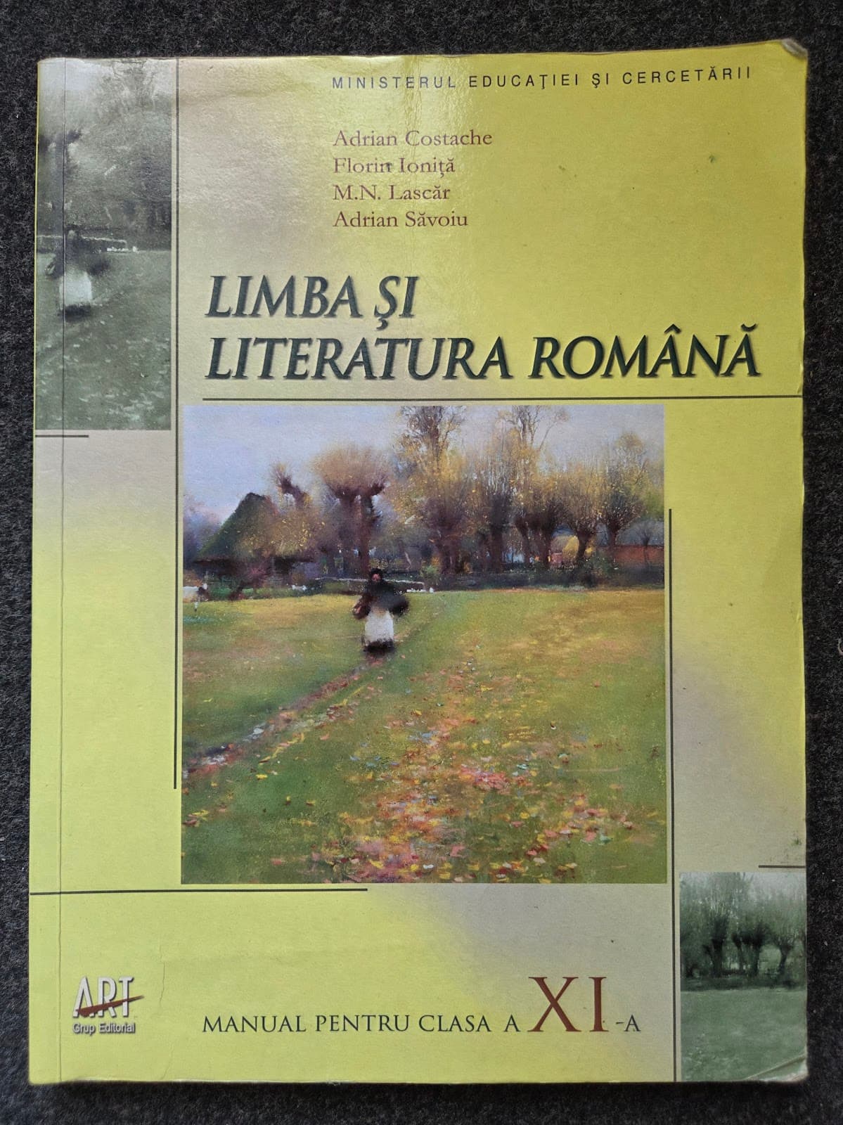 LIMBA SI LITERATURA ROMANA MANUAL PENTRU CLASA A XI-A