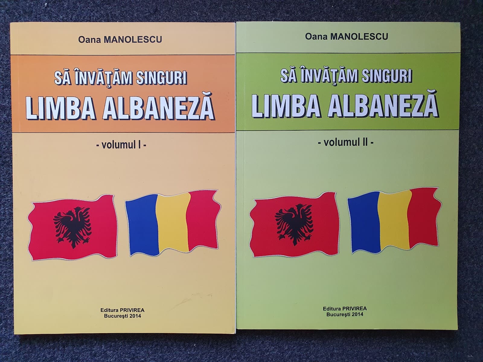 SA INVATAM SINGURI LIMBA ALBANEZA (2 volume)