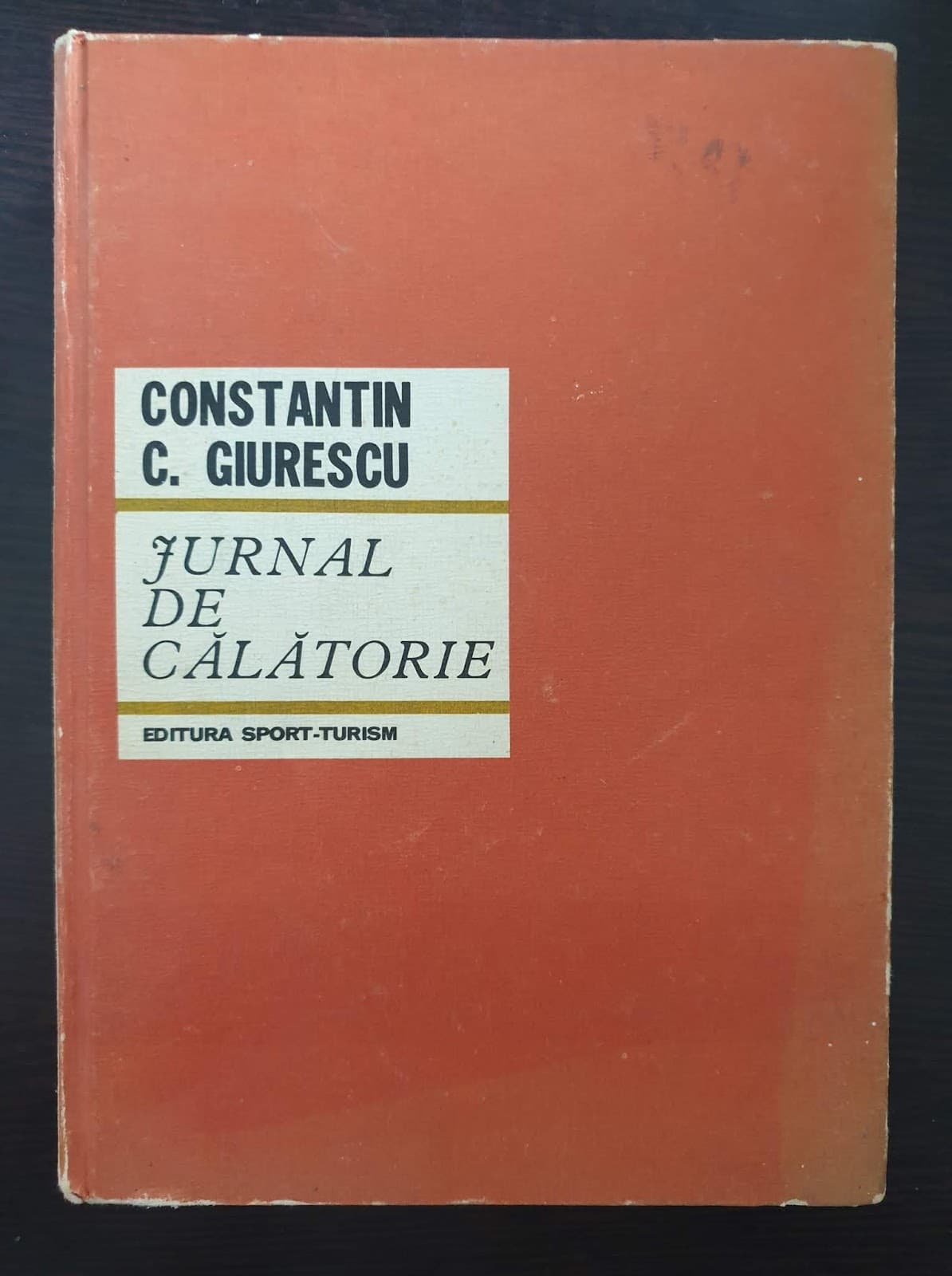 JURNAL DE CALATORIE