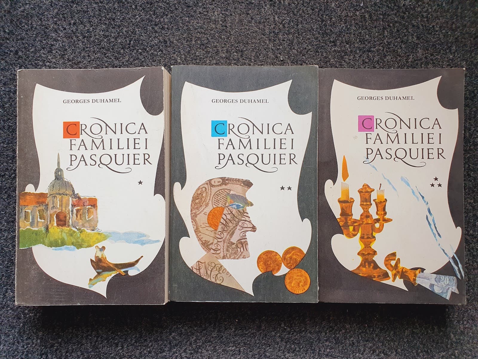 CRONICA FAMILIEI PASQUIER (3 volume)