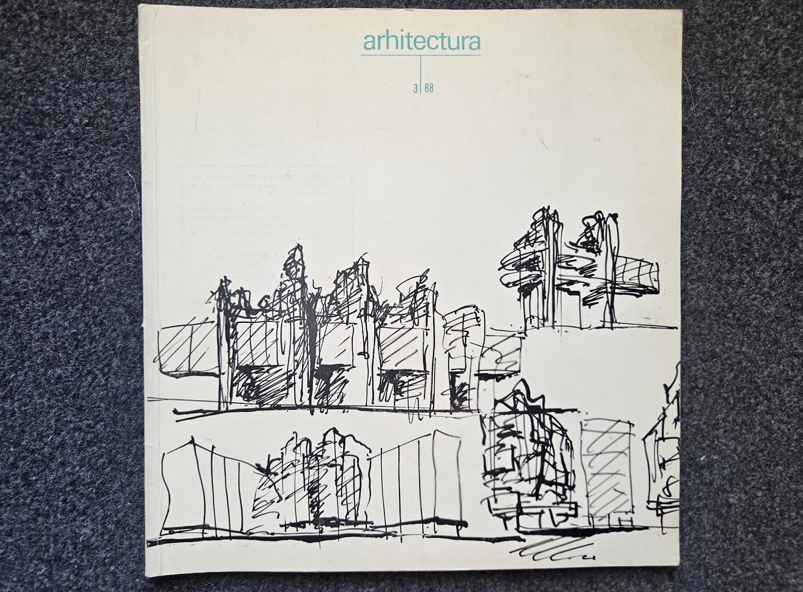 REVISTA ARHITECTURA NR 3 AN 1988