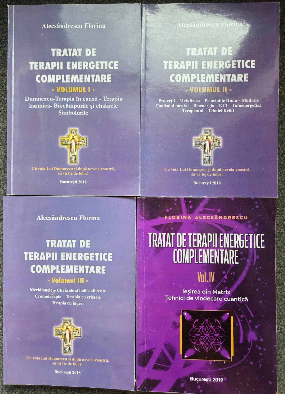 TRATAT de TERAPII ENERGETICE COMPLEMENTARE (4 volume)