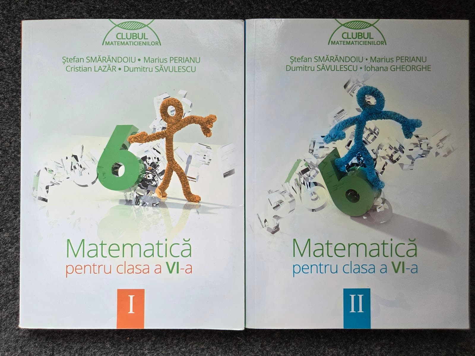 CLUBUL MATEMATICIENILOR MATEMATICA PENTRU CLASA A VI-A (2 volume)